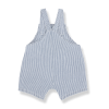 Jeansblauwe gestreepte salopette - Talaies denim